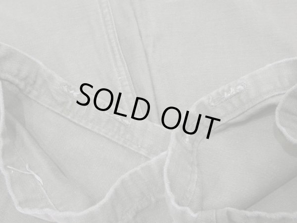 画像9: 60s '66 US ARMY OG-107 UTILITY BAKER PANTS  (9)