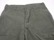 画像4: 60s '66 US ARMY OG-107 UTILITY BAKER PANTS  (4)