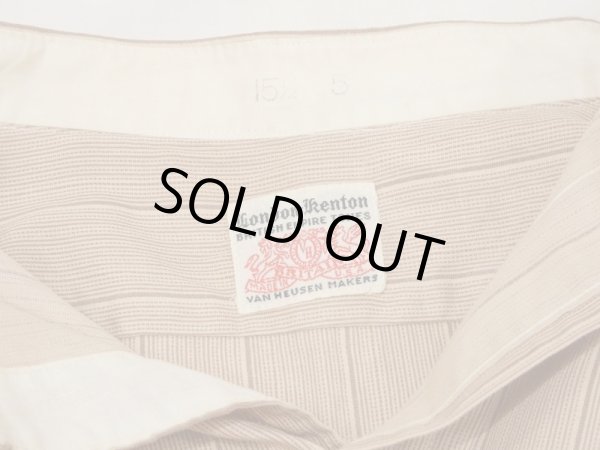 画像3: 30s VAN HEUSEN MAKERS DETACHABLE COLLAR COTTTON DRESS SHIRT (3)