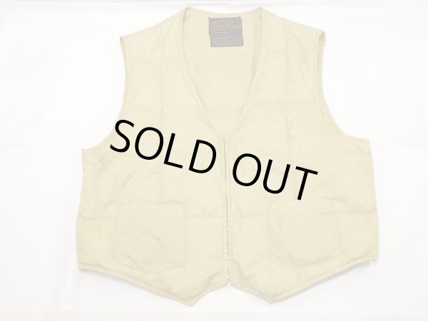 画像4: 70s 80s Eddie Bauer PACKABLE INNER DOWN VEST (4)