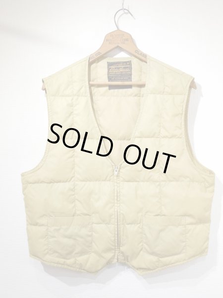 画像1: 70s 80s Eddie Bauer PACKABLE INNER DOWN VEST (1)