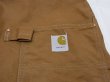 画像10: 70s Carhartt DOUBLE KNEE BROWN DUCK OVERALL DEAD STOCK ONE WASH 42×32 (10)