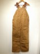 画像1: 70s Carhartt DOUBLE KNEE BROWN DUCK OVERALL DEAD STOCK ONE WASH 42×32 (1)