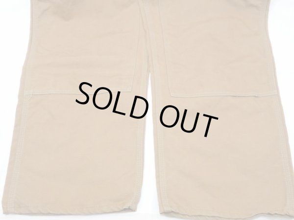 画像7: 70s Carhartt DOUBLE KNEE BROWN DUCK OVERALL DEAD STOCK ONE WASH 42×32 (7)