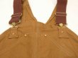 画像5: 70s Carhartt DOUBLE KNEE BROWN DUCK OVERALL DEAD STOCK ONE WASH 42×32 (5)