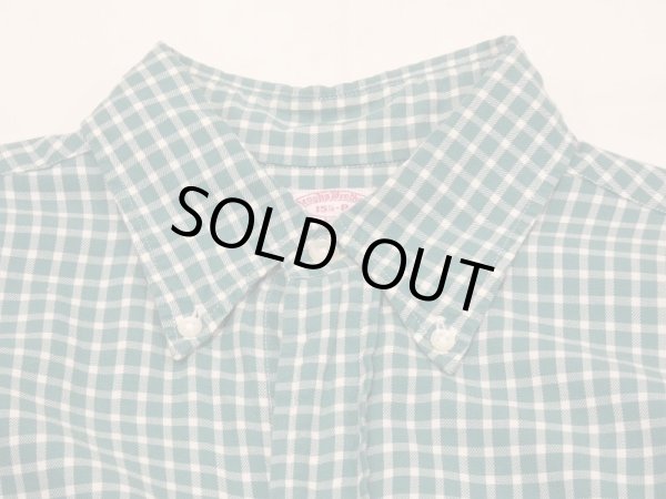 画像4: 50s Brooks Brothers POLO COLLAR BD BUTTON DOWN 6 BUTTON GINGHAM CHECK L/S SHIRT (4)