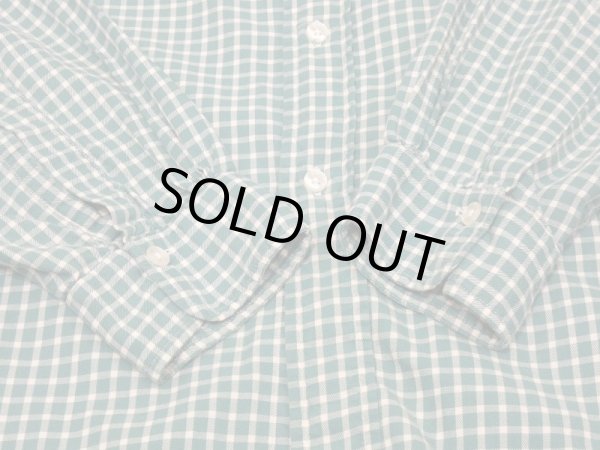 画像8: 50s Brooks Brothers POLO COLLAR BD BUTTON DOWN 6 BUTTON GINGHAM CHECK L/S SHIRT (8)