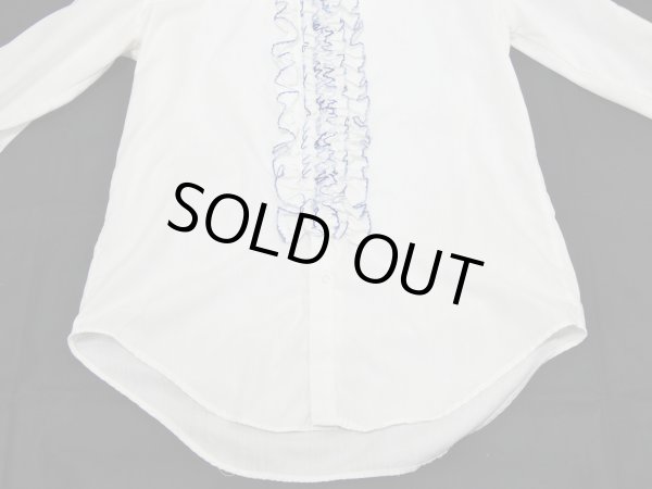 画像5: 70s after Six FRILL DRESS SHIRT (5)
