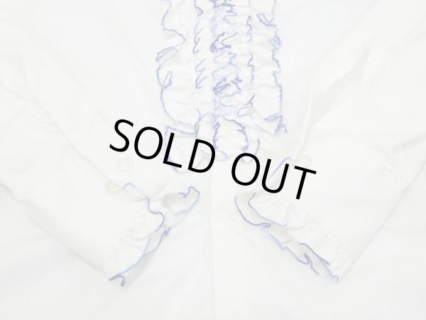 画像6: 70s after Six FRILL DRESS SHIRT (6)