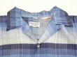 画像4: 60s Arnold constable SHADOW PLAID CHECK COTTON SILK OPEN COLLAR BOX SHIRT (4)