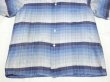 画像7: 60s Arnold constable SHADOW PLAID CHECK COTTON SILK OPEN COLLAR BOX SHIRT (7)