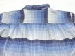 画像9: 60s Arnold constable SHADOW PLAID CHECK COTTON SILK OPEN COLLAR BOX SHIRT (9)