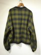 画像2: 60s Pendleton OMBRE SHADOW CHECK WOOL CARDIGAN (2)