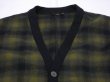 画像4: 60s Pendleton OMBRE SHADOW CHECK WOOL CARDIGAN (4)