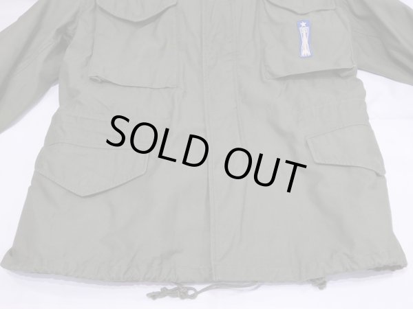 画像8: 60s US AIR FORCE USAF M-65 COTTON SATEEN OG-107 FIELD JACKET 2nd TYPE ALUMINUM ZIPPER M-R (8)