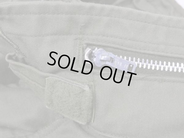 画像5: 60s US AIR FORCE USAF M-65 COTTON SATEEN OG-107 FIELD JACKET 2nd TYPE ALUMINUM ZIPPER M-R (5)