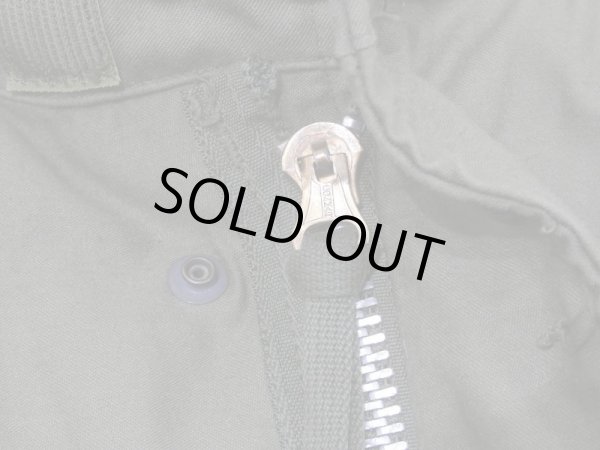 画像6: 60s US AIR FORCE USAF M-65 COTTON SATEEN OG-107 FIELD JACKET 2nd TYPE ALUMINUM ZIPPER M-R (6)