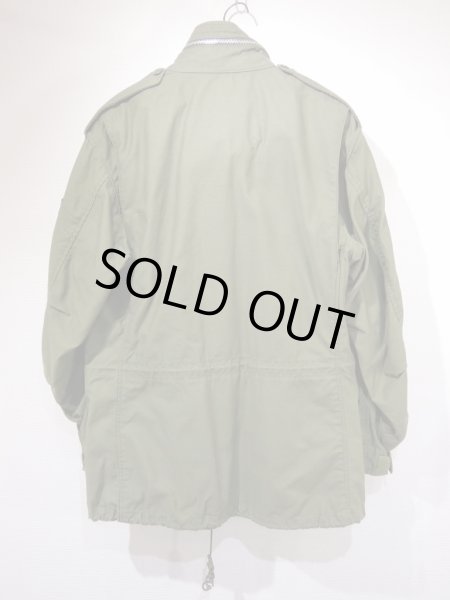 画像2: 60s US AIR FORCE USAF M-65 COTTON SATEEN OG-107 FIELD JACKET 2nd TYPE ALUMINUM ZIPPER M-R (2)