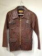 画像1: 70s OSHWAHKON EAGLE LEATHER JACKET (1)