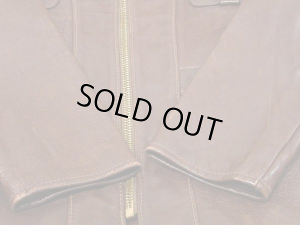 画像11: 70s OSHWAHKON EAGLE LEATHER JACKET (11)