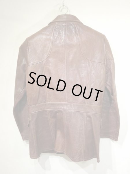 画像2: 70s OSHWAHKON EAGLE LEATHER JACKET (2)