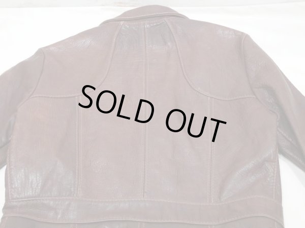 画像13: 70s OSHWAHKON EAGLE LEATHER JACKET (13)
