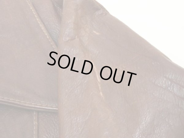 画像9: 70s OSHWAHKON EAGLE LEATHER JACKET (9)