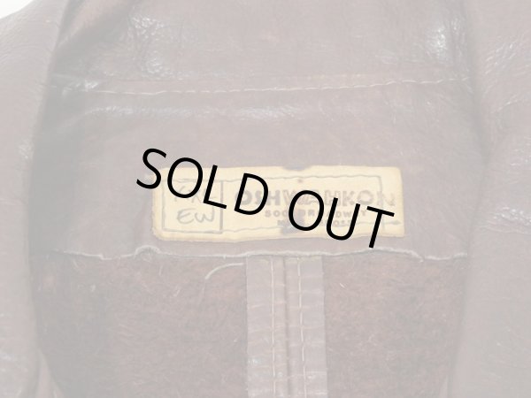 画像3: 70s OSHWAHKON EAGLE LEATHER JACKET (3)