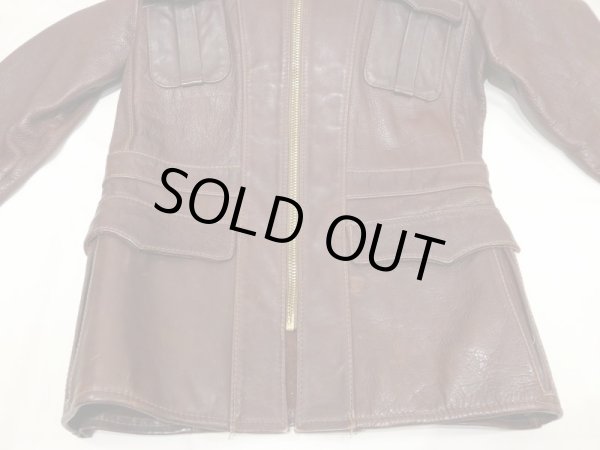 画像7: 70s OSHWAHKON EAGLE LEATHER JACKET (7)