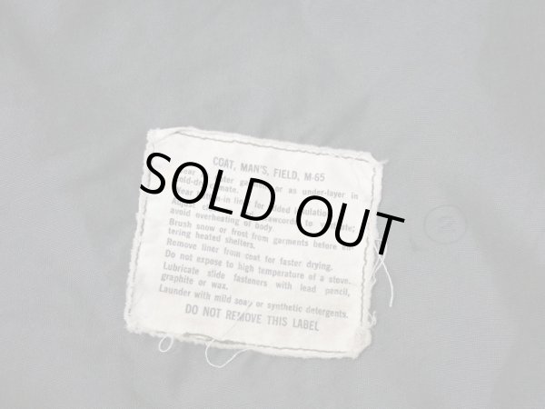 画像14: 60s '68 US ARMY M-65 FIELD JACKET 2nd TYPE GRAY LINING S-S (14)