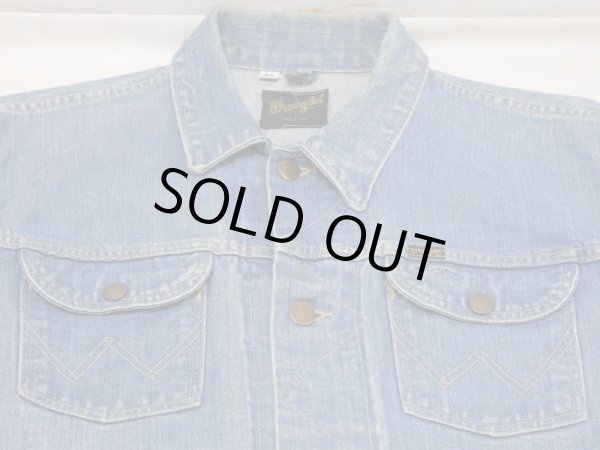 画像4: 70s Wrangler 124MJ DENIM JACKET EARLY BLACK LABEL (4)