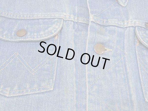 画像7: 70s Wrangler 124MJ DENIM JACKET EARLY BLACK LABEL (7)
