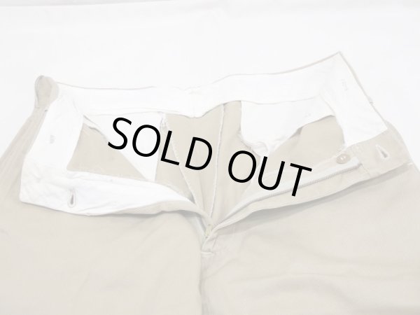 画像7: 60s US MARINE CORPS USMC CHINO TROUSERS PANTS PRIVATE PURCHASE CIVILIAN ? (7)