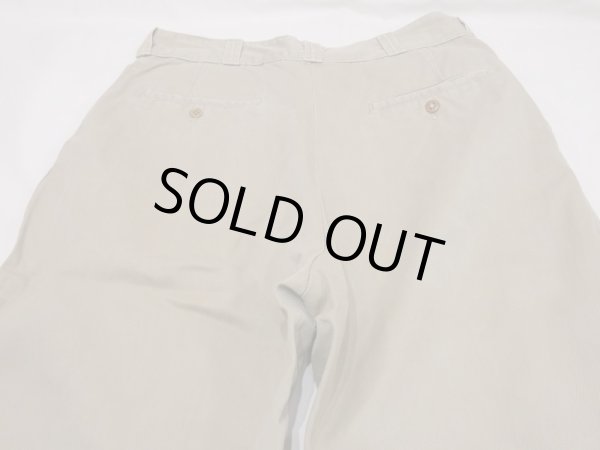 画像10: 50's US ARMED FORCES COTTON KHAKI CHINO TROUSERS PANTS (10)
