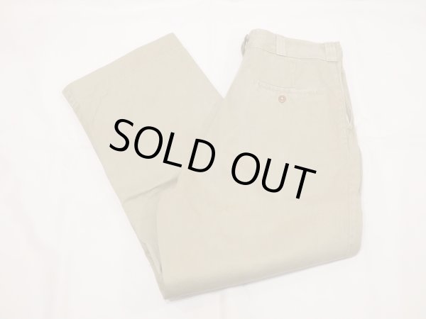 画像3: 50's US ARMED FORCES COTTON KHAKI CHINO TROUSERS PANTS (3)