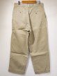 画像2: 50's US ARMED FORCES COTTON KHAKI CHINO TROUSERS PANTS (2)