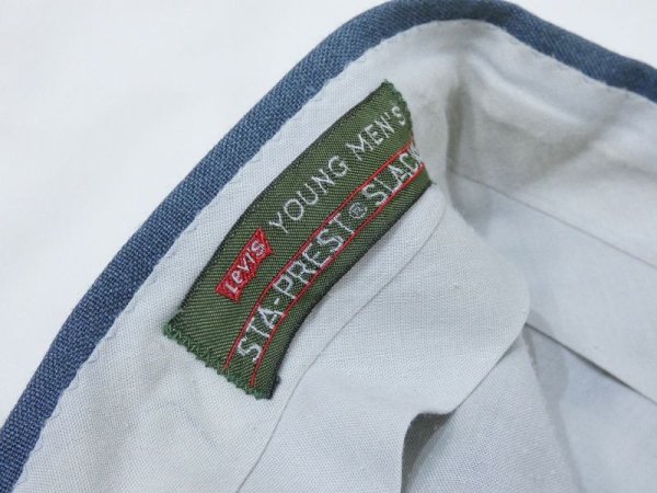 画像7: 70s Levi's STA-PREST FLARE SLACKS PANTS (7)