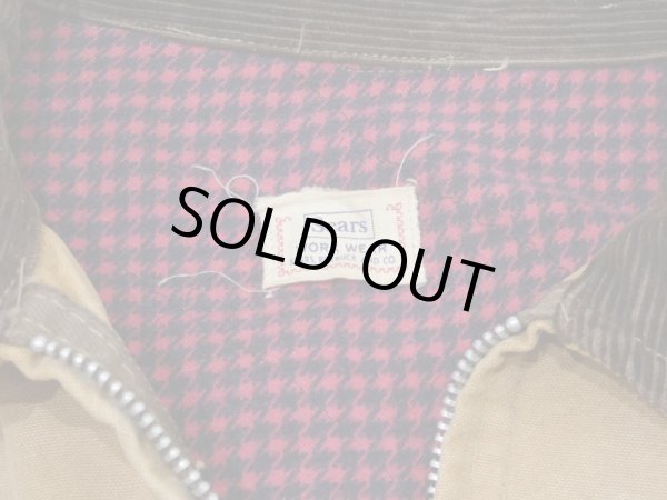 画像3: 50s 60s Sears FULL ZIP DUCK CHORE JACKET COVERALL (3)