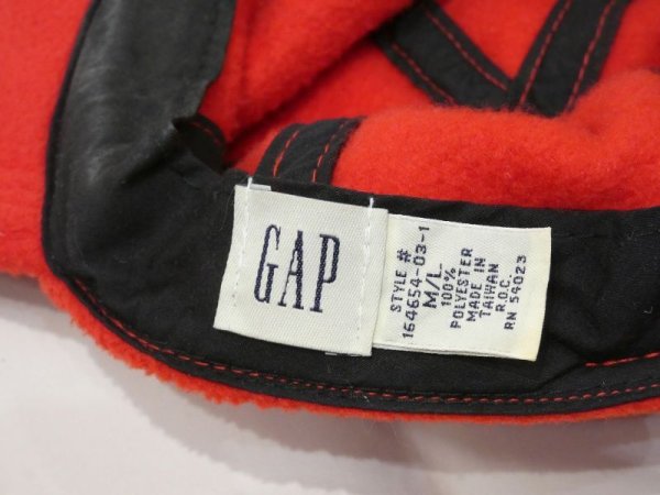 画像8: 90s OLD GAP FLEECE 6 PANEL CAP (8)
