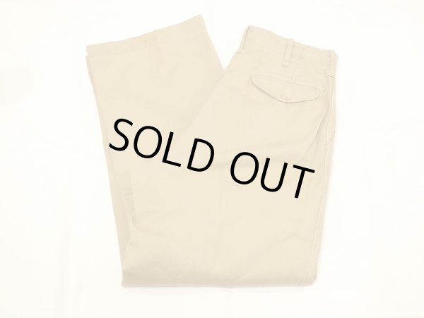 画像3: 40s US MARINE CORPS USMC CHINO TROUSERS PANTS with FLAP POCKET 2 (3)