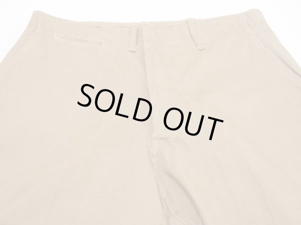 画像4: 40s US MARINE CORPS USMC CHINO TROUSERS PANTS with FLAP POCKET 2 (4)