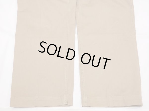 画像10: 40s US MARINE CORPS USMC CHINO TROUSERS PANTS with FLAP POCKET 2 (10)