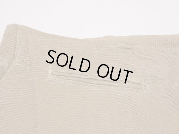 画像6: 40s US MARINE CORPS USMC CHINO TROUSERS PANTS with FLAP POCKET 2 (6)