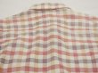 画像10: 60s UNKNOWN PALE TONE PLAID CHECK OPEN COLLAR BOX SHIRT  (10)