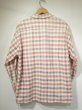 画像2: 60s UNKNOWN PALE TONE PLAID CHECK OPEN COLLAR BOX SHIRT  (2)