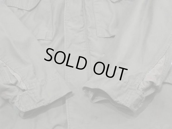 画像11: 60s '65 US ARMY M-65 COTTON SATEEN OG-107 FIELD JACKET 1ST TYPE ALUMINUM ZIPPER S-S (11)