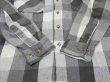 画像7: 90s FIELD & STREAM MONOTONE PLAID HEAVY FLANNEL SHIRT  (7)