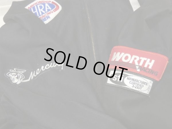 画像8: 70s WORTH RACING NHRA DRAG RACE RACING JACKET MADE IN USA (8)