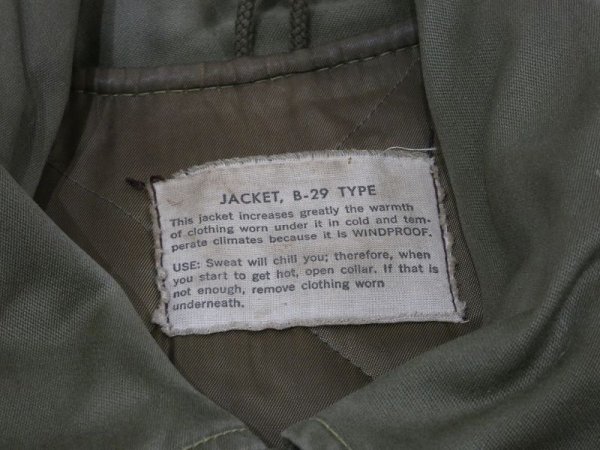 画像3: 40s 50s US AIR FORCE B-29 TYPE CIVILIAN FLIGHT JACKET (3)