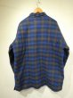 画像2: 80s 90s TWONCRAFT OMBRE SHADOW CHECK QUILTING FLANNEL  SHIRT  (2)